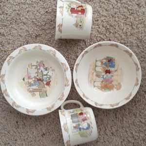 Bunnykins 4 piece set